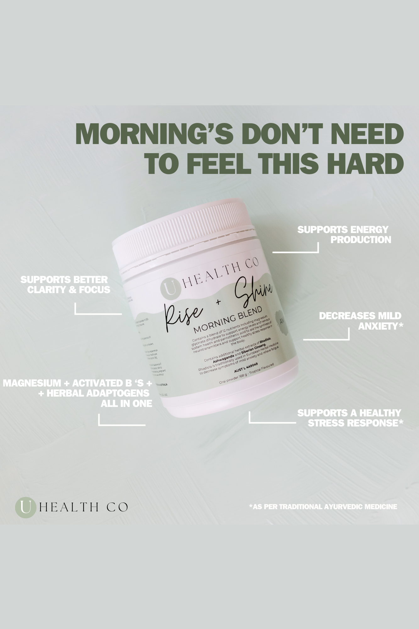 Rise + Shine - AM Formula