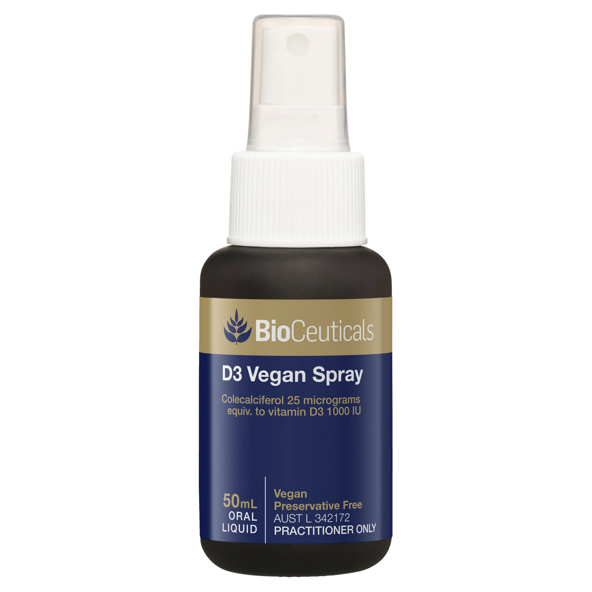 BioCeuticals D3 Vegan Spray - 50mL