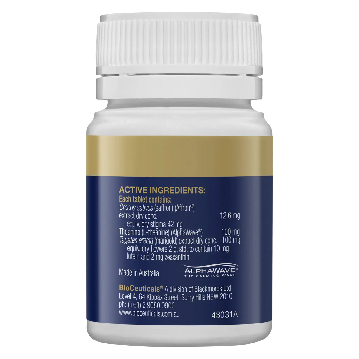 BioCeuticals RestoraCalm Night - 60 tab