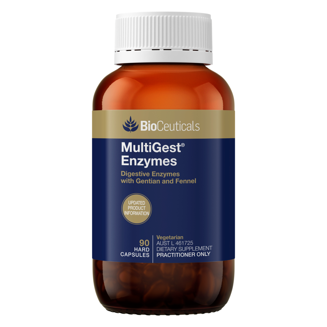 BioCeuticals MultiGest Enzymes - 90 Capsules