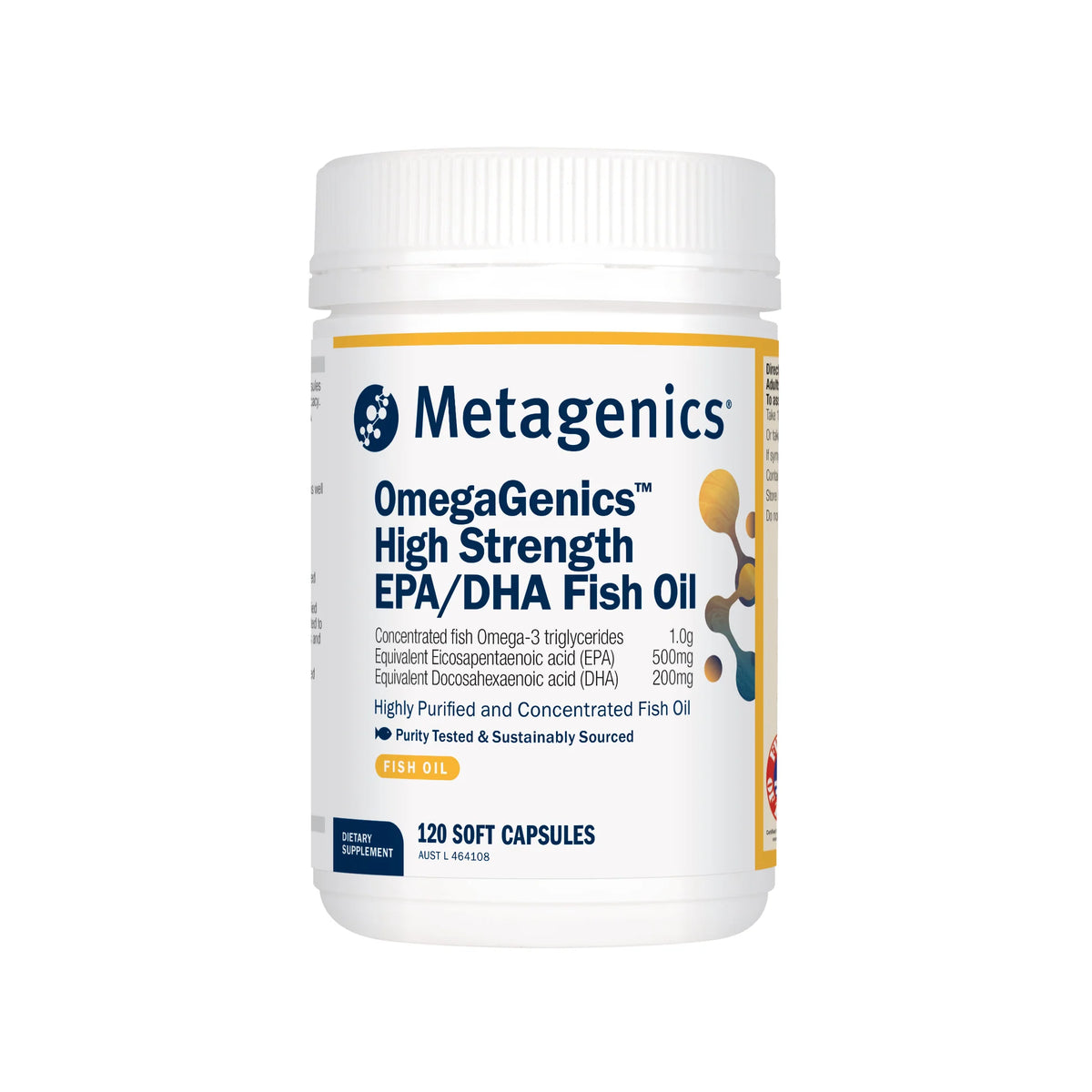 Metagenics OmegaGenics High Strength EPA/DHA - 120cap