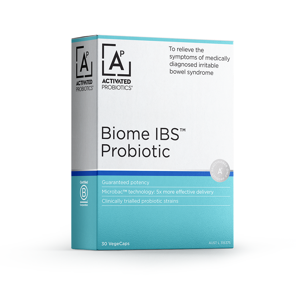 Activated Probiotics Biome IBS - 30 Capsules