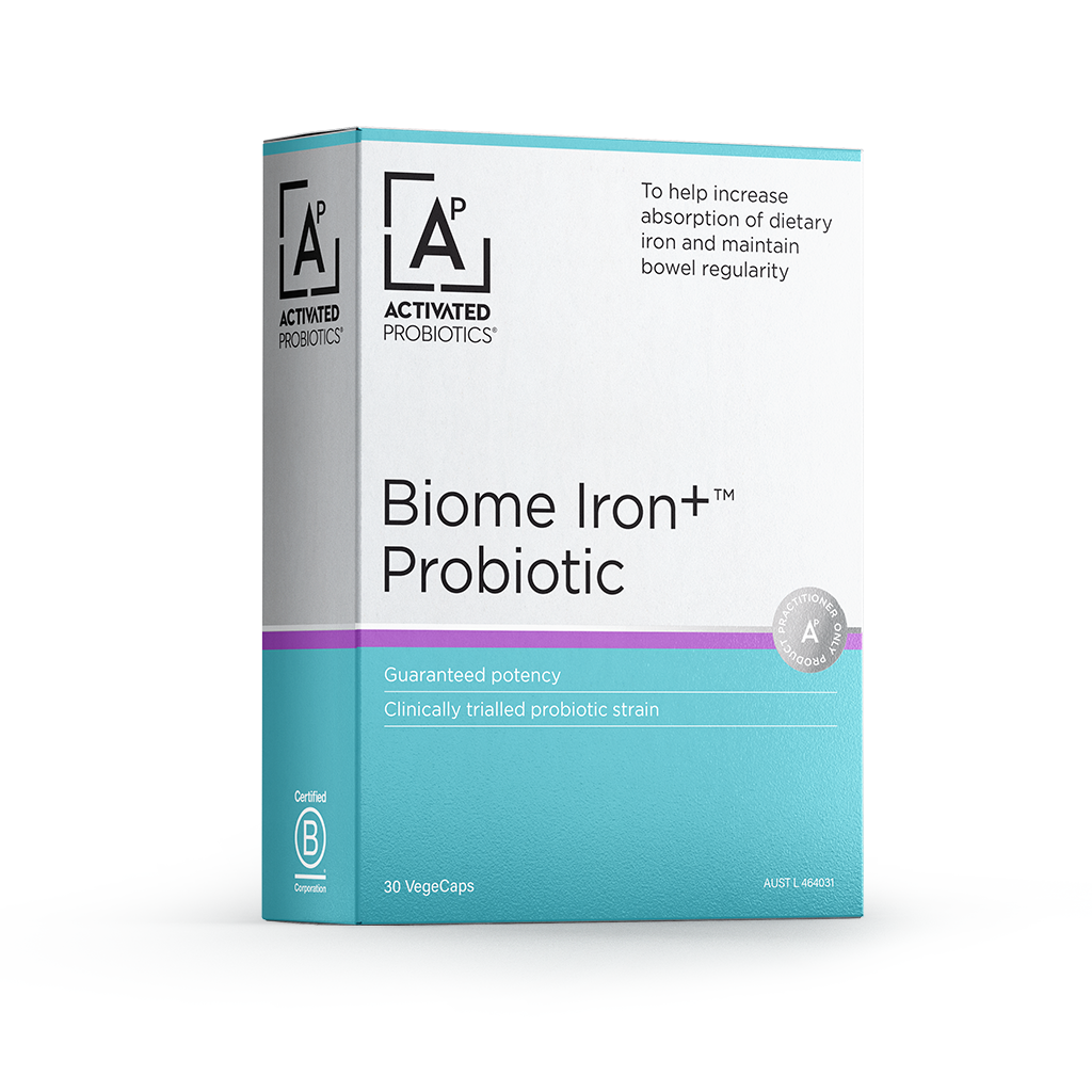 Activated Probiotics Biome Iron+