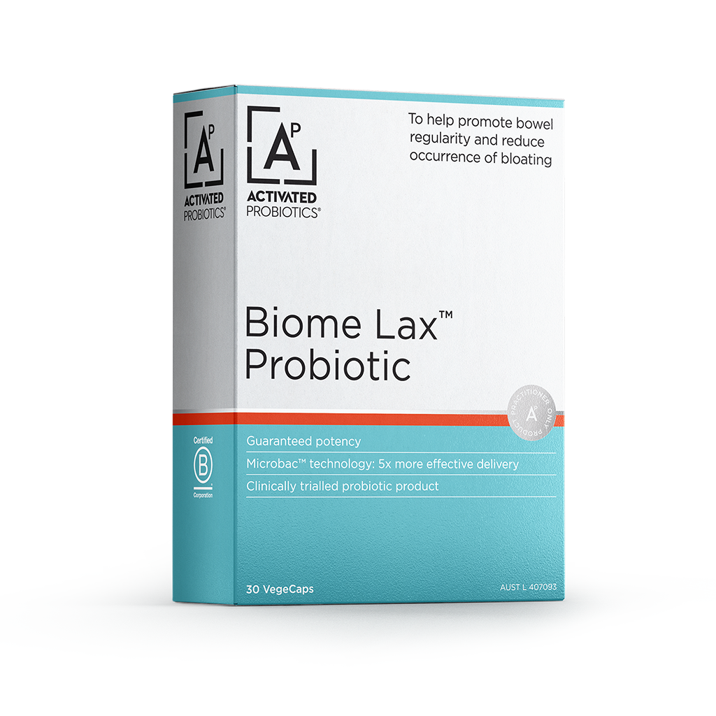 Activated Probiotics Biome Lax - 30 Capsules