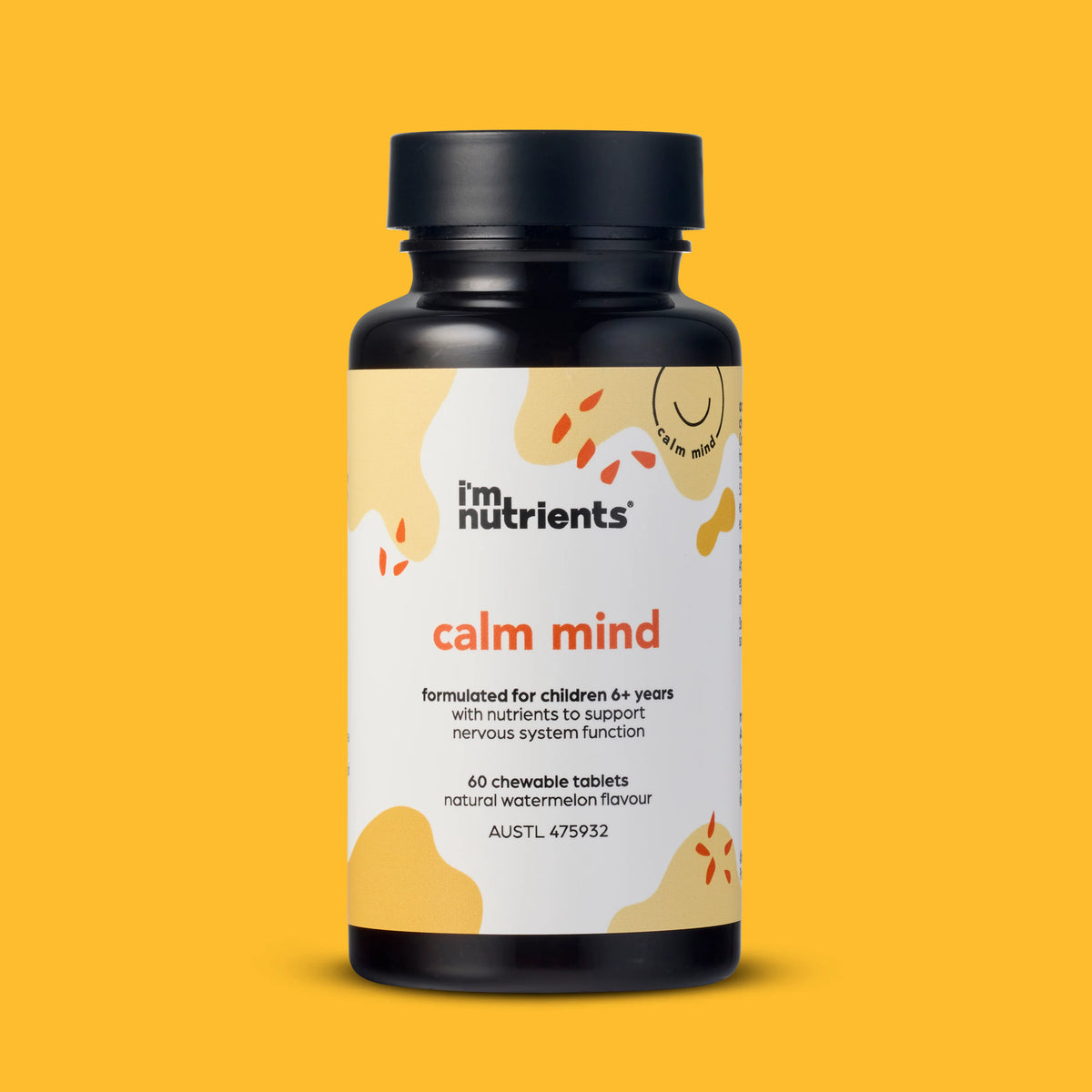 I'm Nutrients Calm Mind - 60 Chewable Tablets