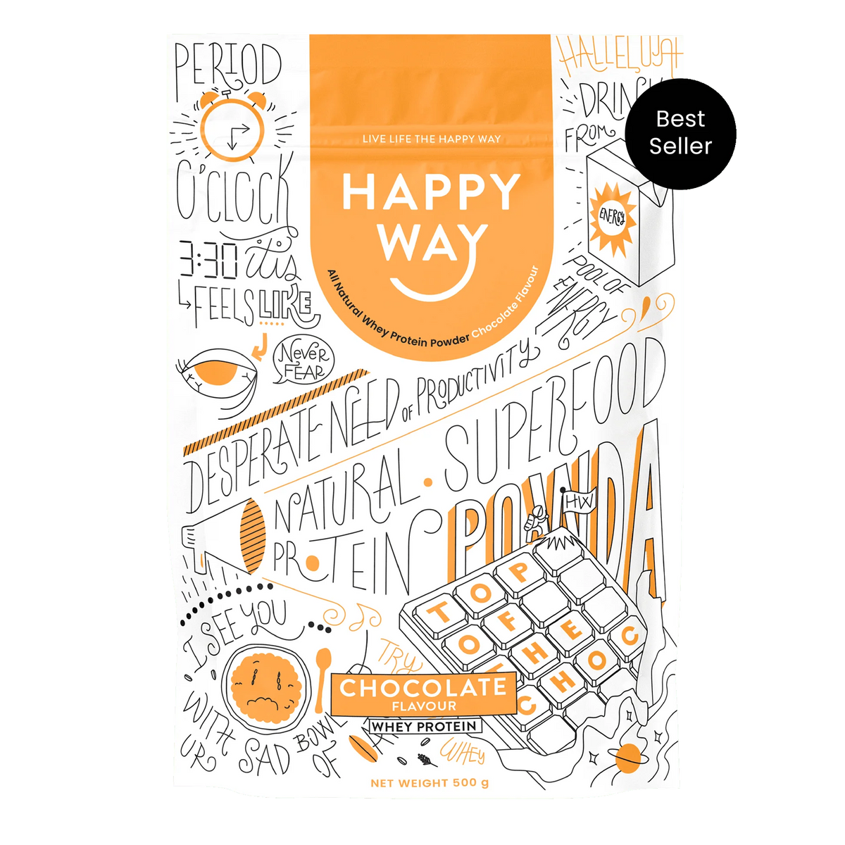 Happy Way Whey Protein - 500g